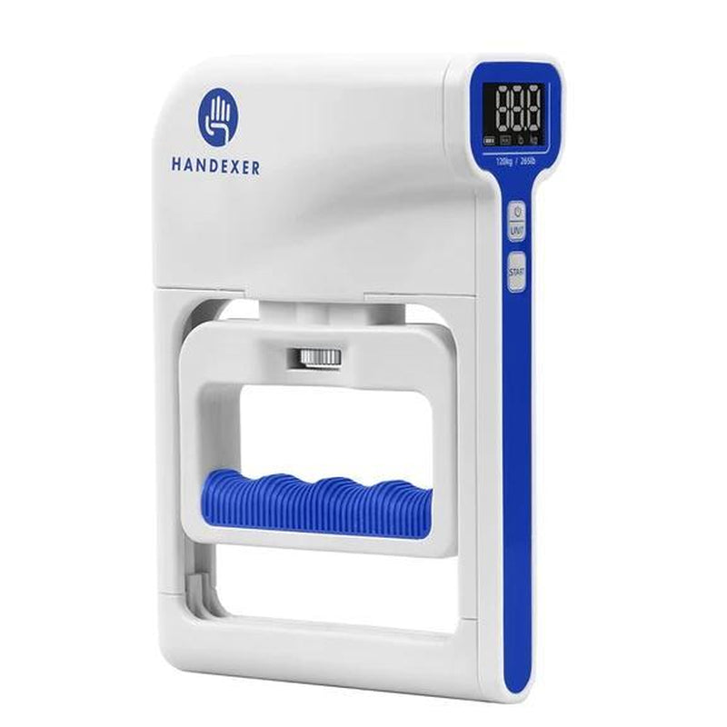 Dealsforyoudays, Handexer Digital Hand Dynamometer, Hand Grip Strength Tester 265Lb/120Kg,Girp Strengthener, FDA Registered with Backlit LCD for Grip Strength Testing and Training, Fitness Essentials, Grip Trainer, Crush the Competition